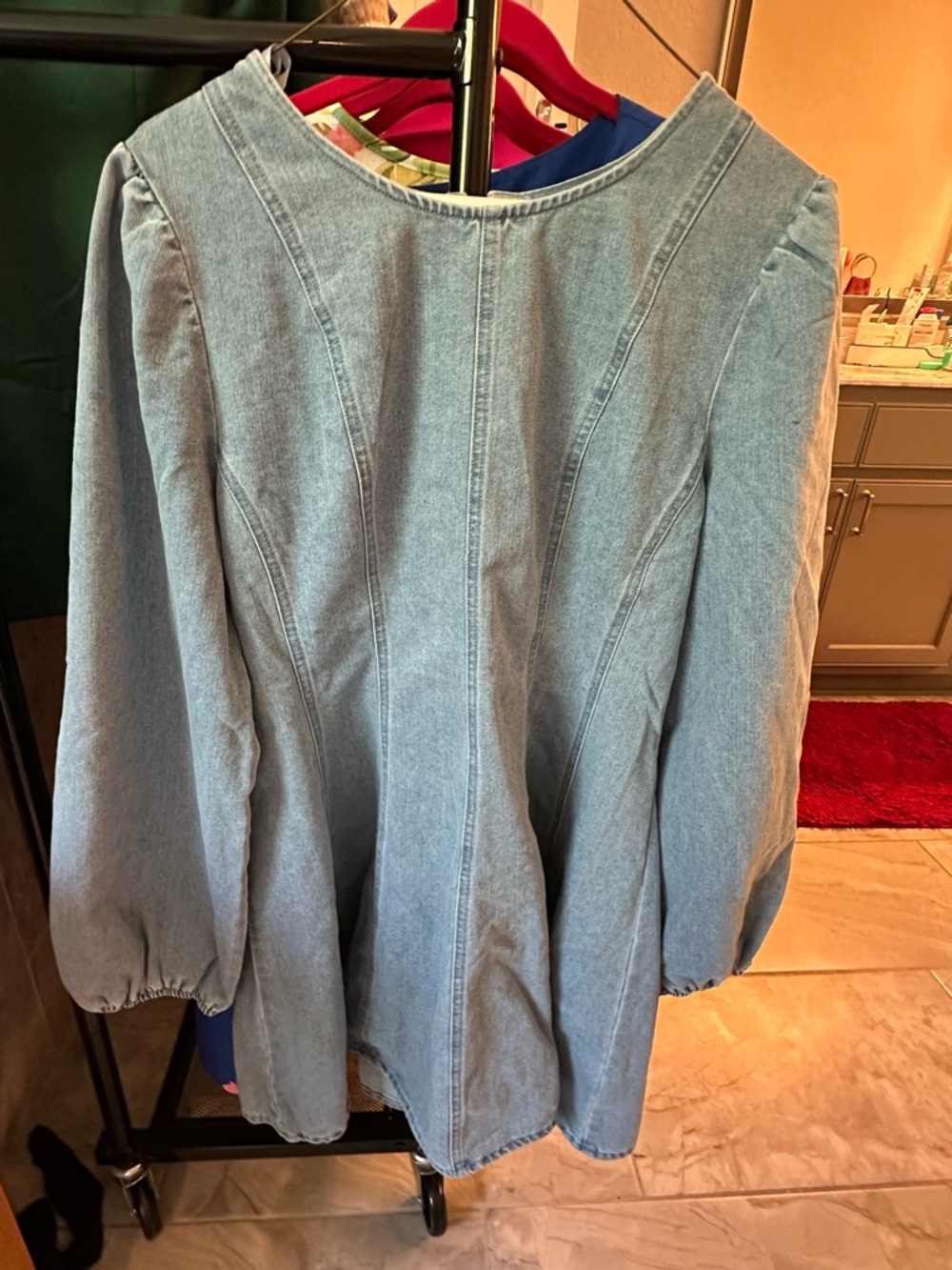 Light Wash Denim Dress